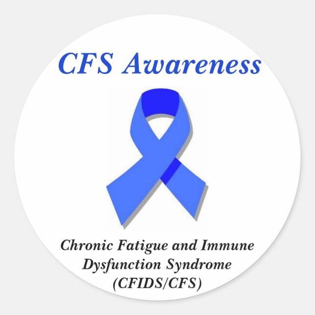 CFS Awareness stickers (Front)