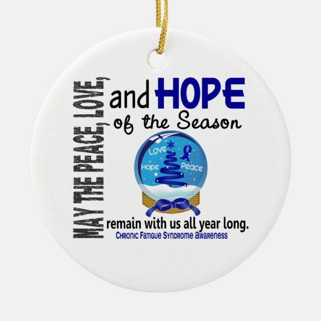 CFS Christmas 3 Snow Globe Ornaments (Front)