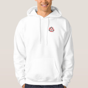 CFZ "On Fire" logo Over Breast Hoodie