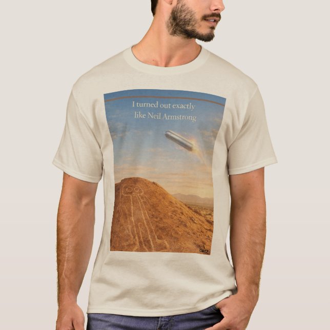 CG17S T-Shirt -Nazca N.Armstrong (Front)