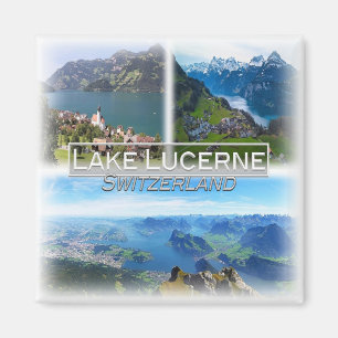 CH0286 Europe, Switzerland, Lake Lucerne, Fridge Magnet