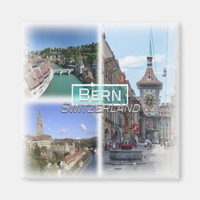 CH0291 Europe, Switzerland, Bern, Fridge  Magnet (Front)