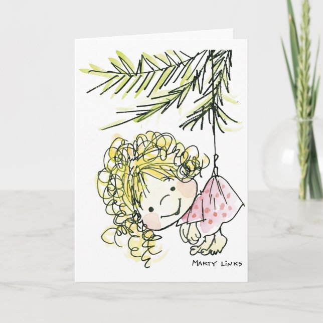 CH-006 Christmas Ornament Holiday Card (Front)