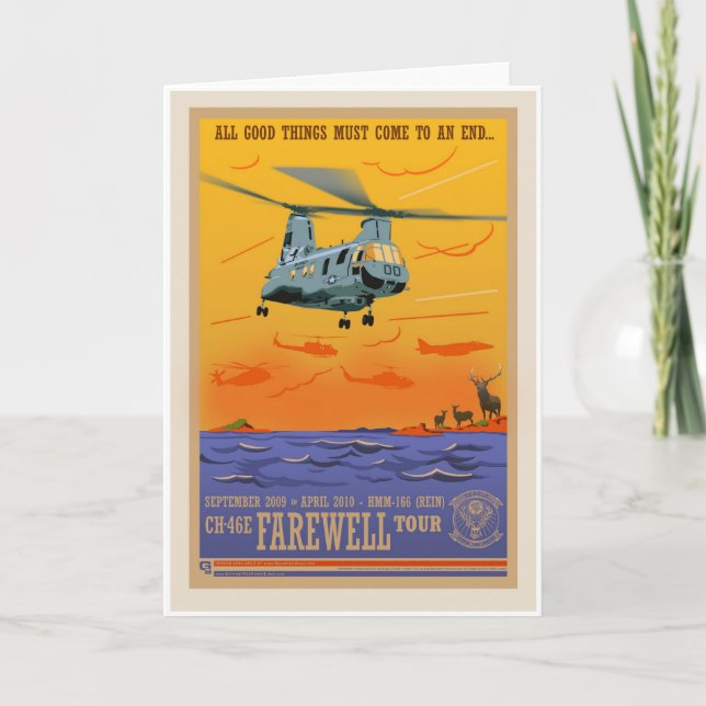 CH-46 Farewell Card (Front)