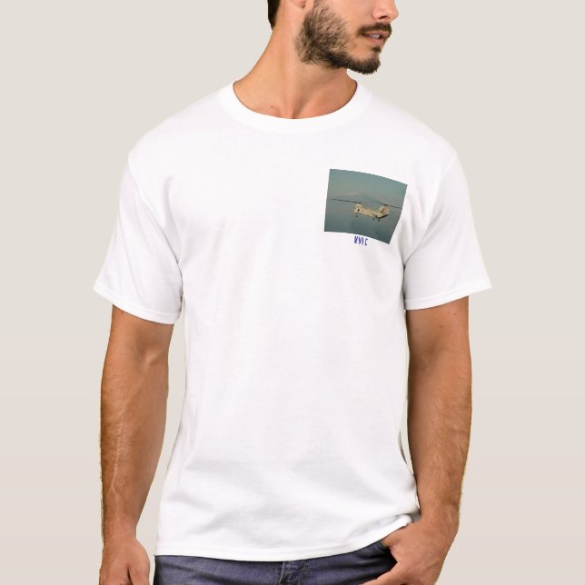 CH 46 Helicopter T-Shirt (Front)