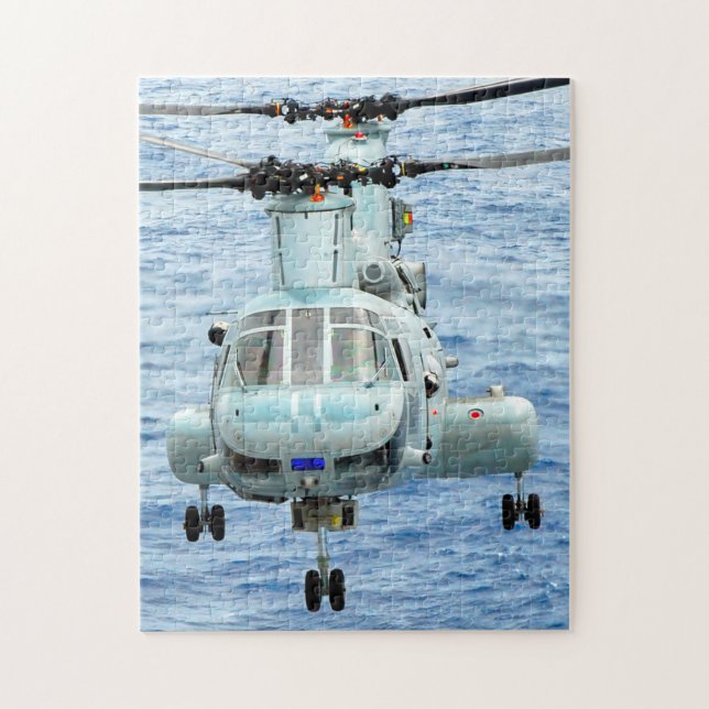 CH-46E SEA KNIGHT (11x14 INCH) Jigsaw Puzzle (Vertical)