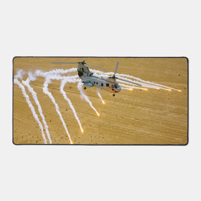 CH-46E SEA KNIGHT DESK MAT (Front)