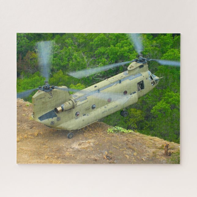 CH-47F CHINOOK (16x20 INCH) Jigsaw Puzzle (Horizontal)