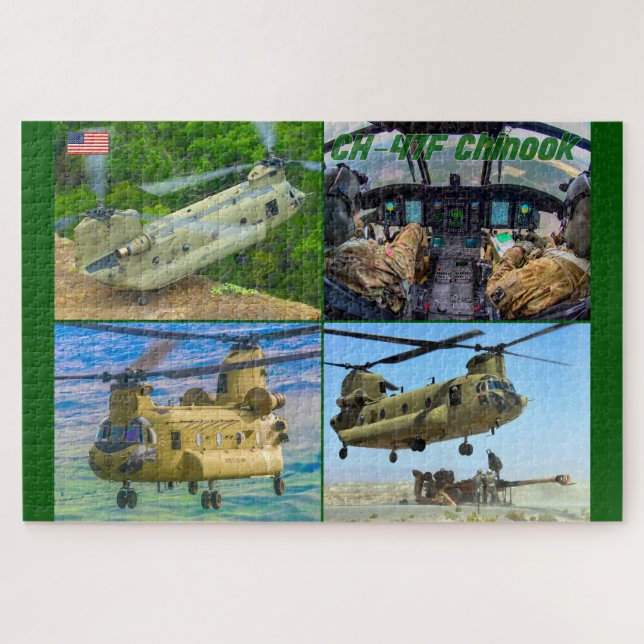 CH-47F CHINOOK (20x30 INCH) Jigsaw Puzzle (Horizontal)