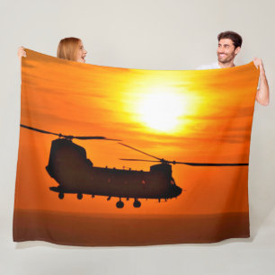 CH-47F CHINOOK FLEECE BLANKET