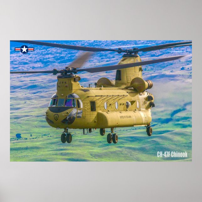 CH-47F CHINOOK POSTER (Front)