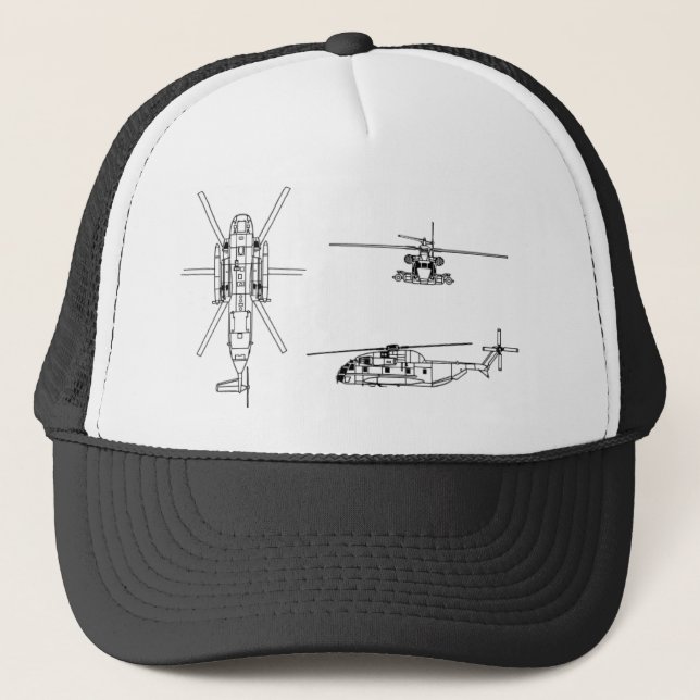 CH-53 Sea Stallion Trucker Hat (Front)