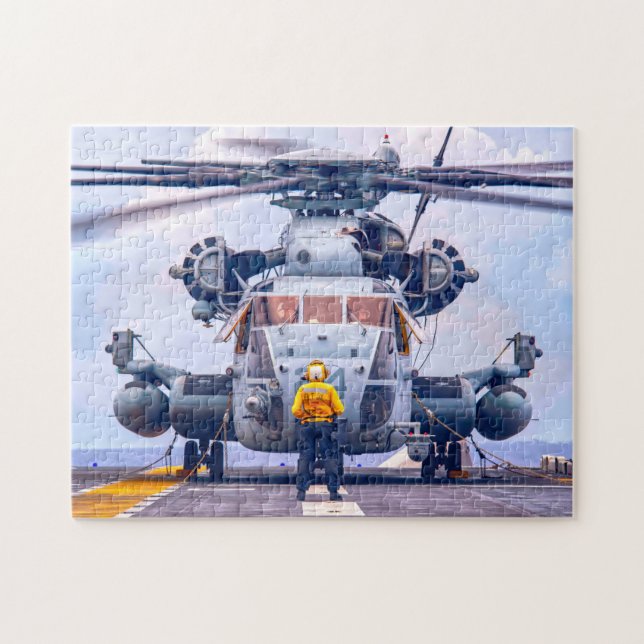 CH-53E SUPER STALLION (11x14 INCH) Jigsaw Puzzle (Horizontal)