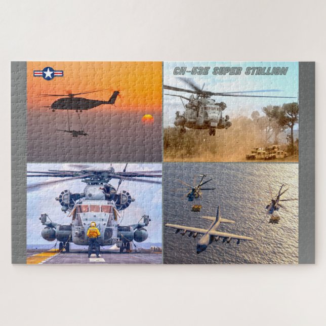CH-53E SUPER STALLION (20x30 INCH) Jigsaw Puzzle (Horizontal)