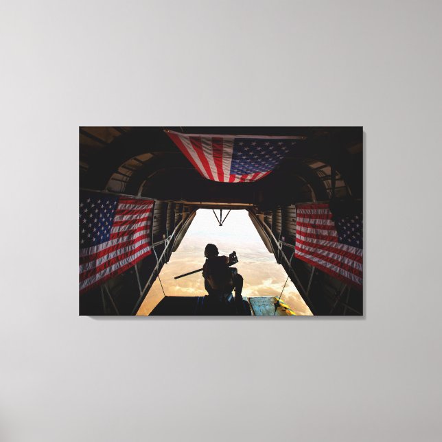 CH-53E SUPER STALLION 24x36 Canvas Print (Front)