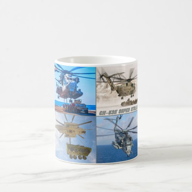 CH-53E SUPER STALLION COFFEE MUG (Center)