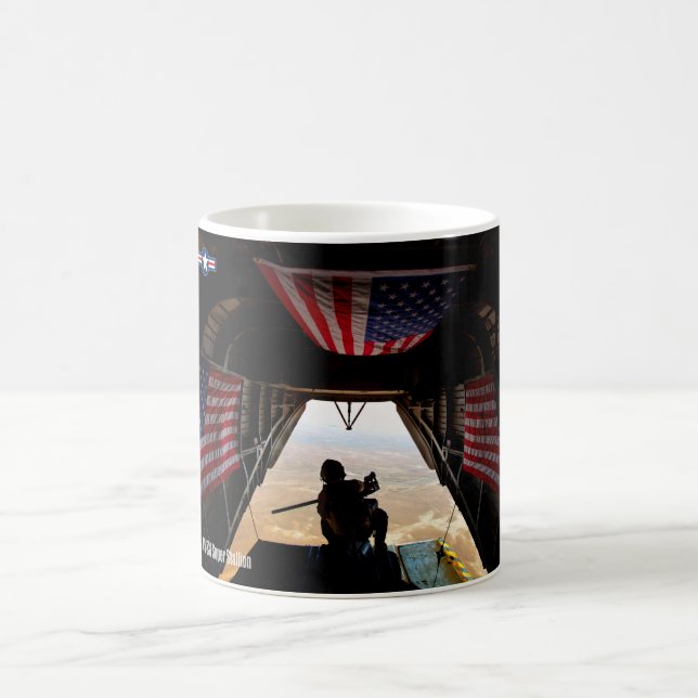 CH-53E SUPER STALLION COFFEE MUG (Center)