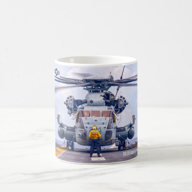 CH-53E SUPER STALLION COFFEE MUG (Center)