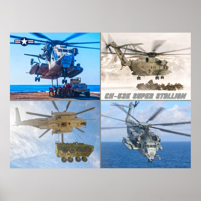 CH-53E SUPER STALLION POSTER (Front)