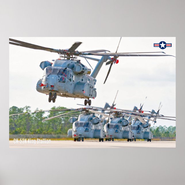 CH-53K KING STALLION POSTER (Front)