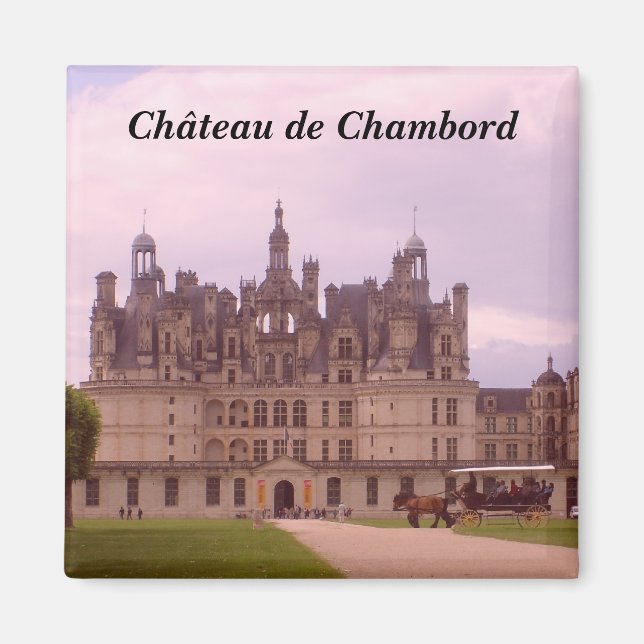 Ch � Chambord Castle - Magnet (Front)