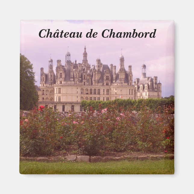 Ch � Chambord Castle - Magnet (Front)