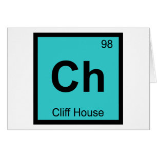 Ch - Cliff House San Francisco Chemistry Symbol
