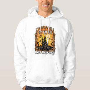 Ch Meow Halloween Haunted Castle_1 Hoodie