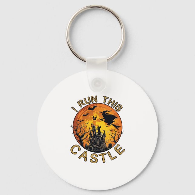 Ch Meow Halloween Haunted Castle (2)_1 Key Ring (Front)