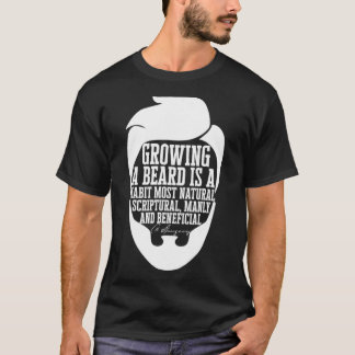 CH Spurgeon Beard Quote  T-Shirt