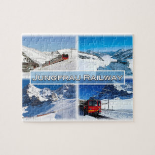 CH Switzerland - Jungfrau Railway - Jigsaw Puzzle