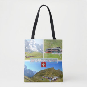 CH Switzerland - Jungfrau Railway - Tote Bag