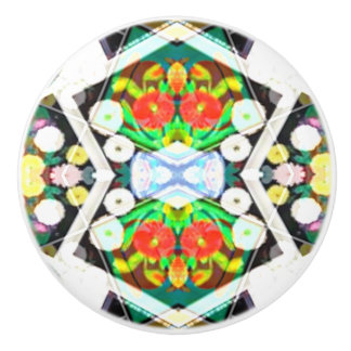 CH Zinnia Black Ceramic Knob