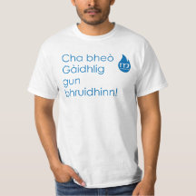 Cha bheò Gàidhlig gun bhruidhinn!