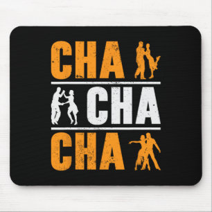 Cha Cha Cha Dancer Dancing Cuban Dance Mouse Pad