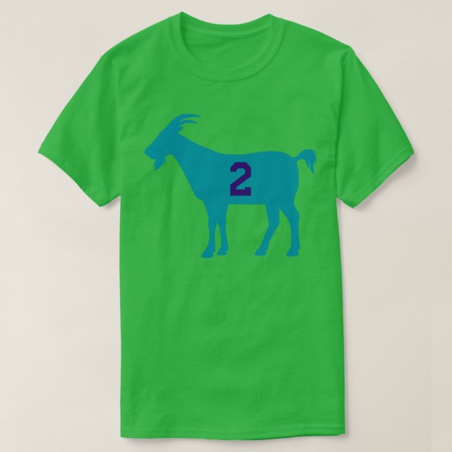 CHA GOAT 2 White T-Shirt (Design Front)