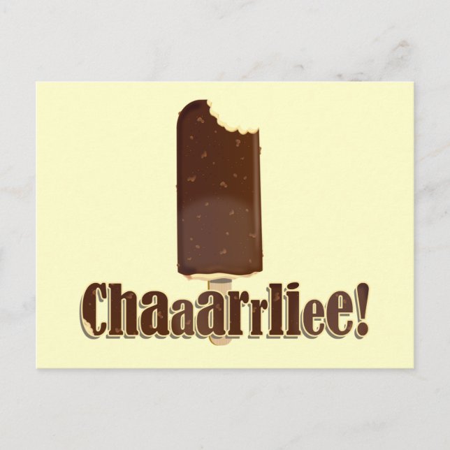 Chaaarrliee! Postcard (Front)