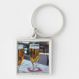 Chablis; two cool beers at 42 degrees hot summer key ring