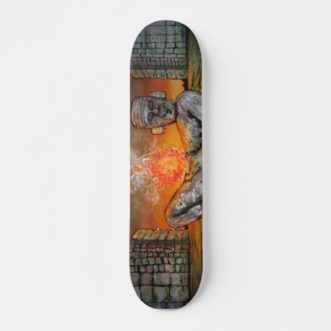 Chacmool Skateboard (Front)