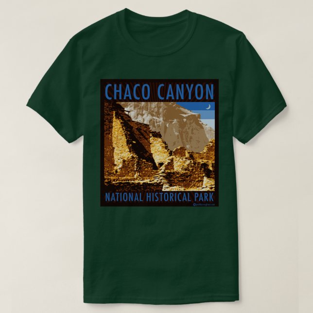 Chaco Canyon National Historical Park T-Shirt (Design Front)