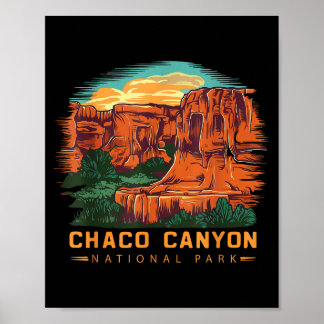 Chaco Canyon National Park Poster