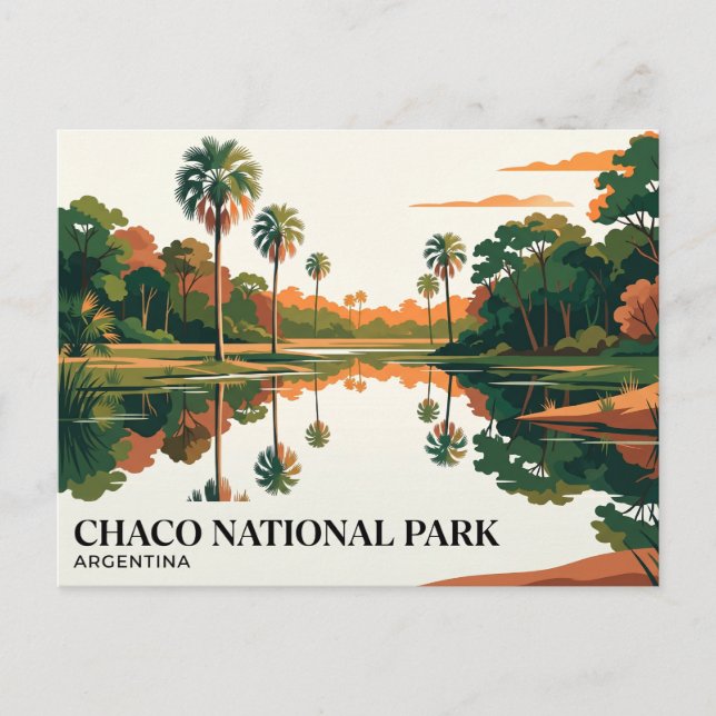Chaco National Park Argentina Postcard (Front)