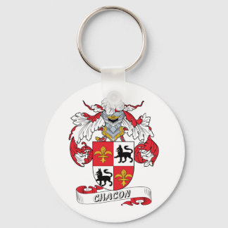 Chacon Family Crest Key Ring