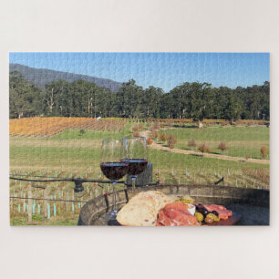 chacuterie wine jigsaw puzzle