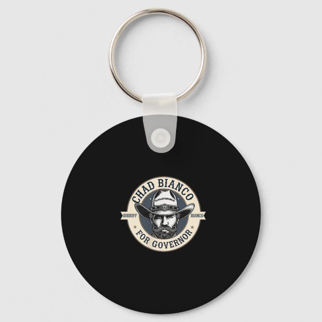Chad Bianco For Governor 2026  Key Ring (Front)
