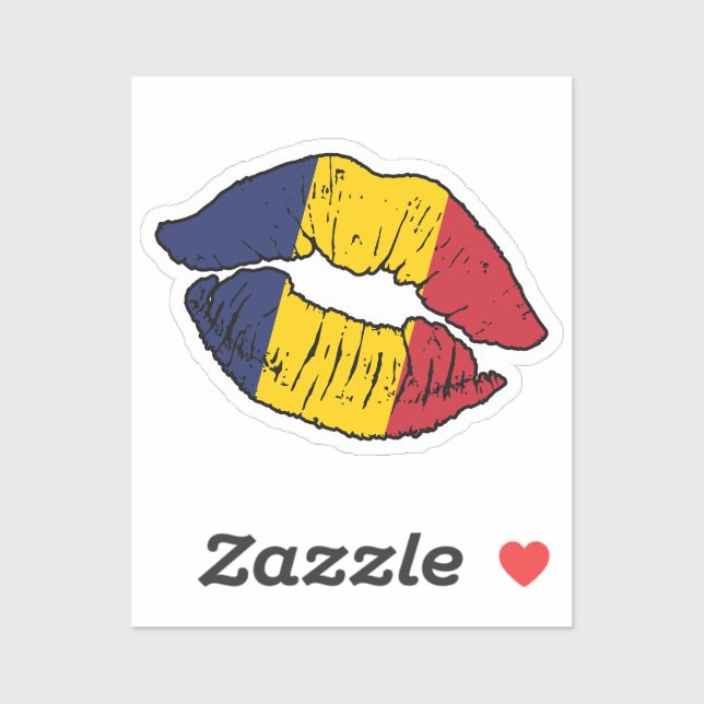 Chad Chadian Lipstick Love Flag (Sheet)
