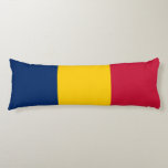 Chad Flag Body Cushion<br><div class="desc">Patriotic flag of Chad.</div>