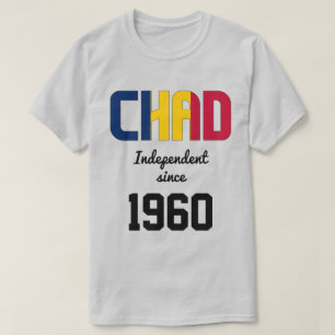 Chad Flag Independence Celebration T-Shirt