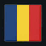 Chad Flag Magnet<br><div class="desc">Decorative magnet featuring the flag of Chad 
- Customise it: adjust images; add a name/slogan for personal gifts; add a company/club logo for promotional items


© 2008 FlagAndMap.</div>
