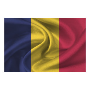 Chad Flag Photo Print